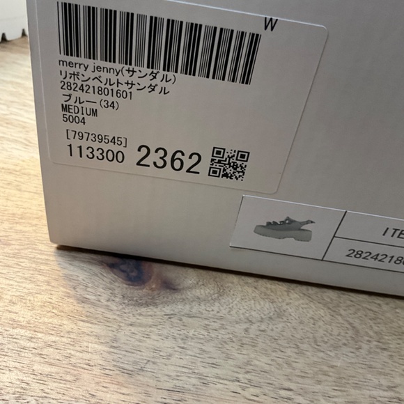 Merry Jenny blue chunky sandals with multiple bows (NWT)  6/6.5 - Picture 9 of 10